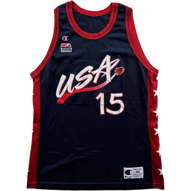 Team USA 1996 Hakeem Olajuwon Champion NBA mez 48-as