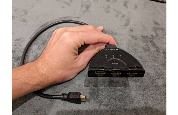 Techly Idata HDMI-3BI - 3 portos HDMI switch (#9584)