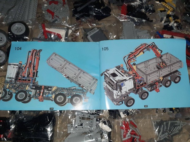 Technic 42043 Mercedes Arocs 2793db kamion lego + motor j