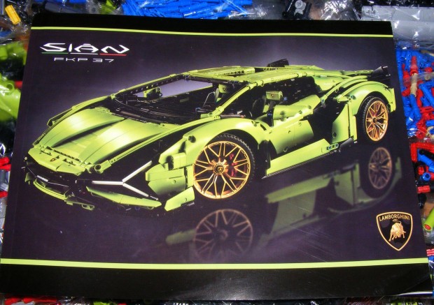Technic 42115 Lamborghini Sián FKP 37 sportautó Lego 3696db Új