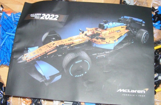 Technic 42141 Mclaren F1 Forma 1 Versenyaut lego 1432db j