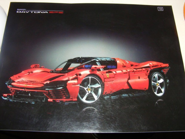 Technic 42143 Ferrari Daytona SP3 1:8 Supercar 3778db lego j