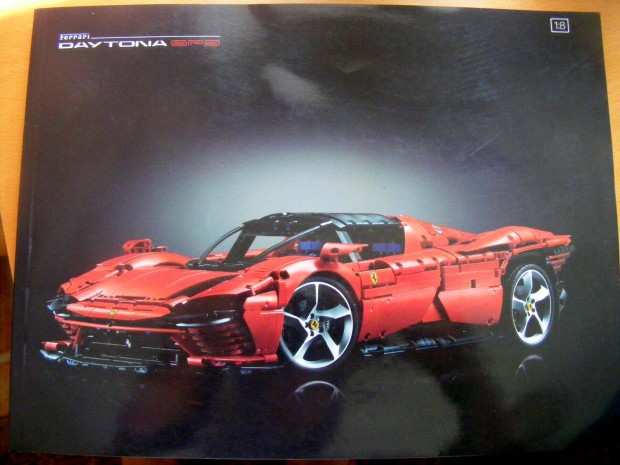 Technic 42143 Ferrari Daytona SP3 sportautó lego 3778db Új