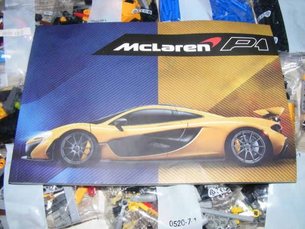 Technic 42172 Mclaren P1 1:8 Supercar 3893db lego j