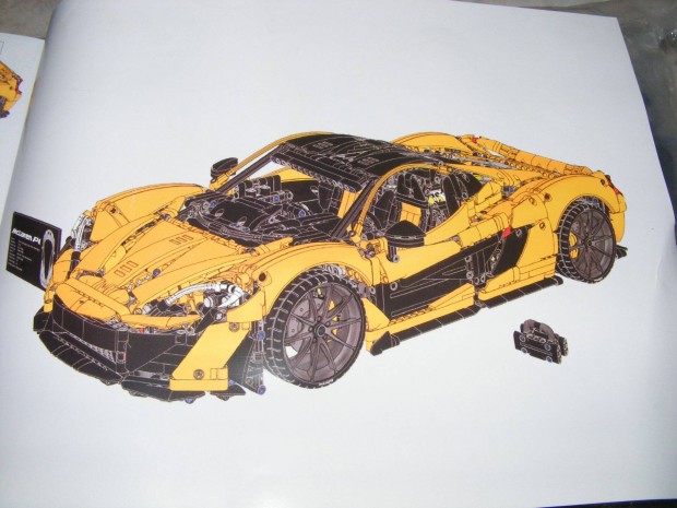 Technic 42172 Mclaren P1 sportaut lego 3900db Bontatlan j