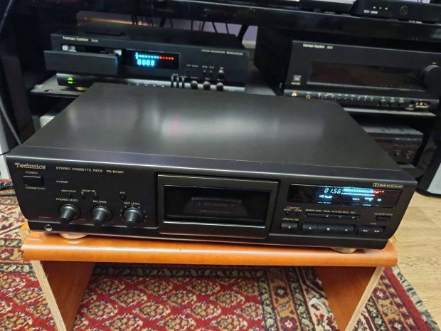 Technics RS-BX501 oda-vissza játszó deck magnó gyűjtői állapotban!