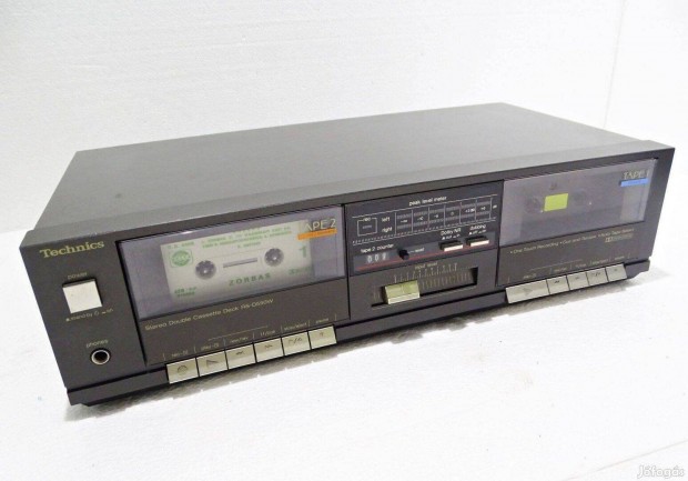 Technics RS-D550W sztere kazetta deck magn kazetta lejtsz