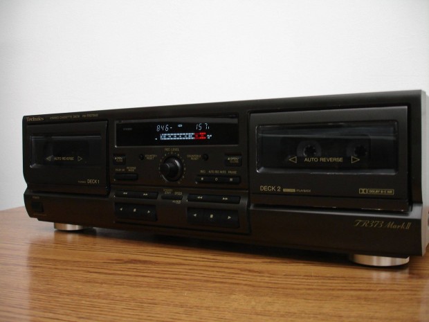 Technics RS-TR373 M2 kt kazetts minsgi Hifi sztere magn deck oda