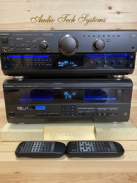 Technics SA-AX6 5.1.1 házimozi erősítő, SL-MC6 111 lemezes cd