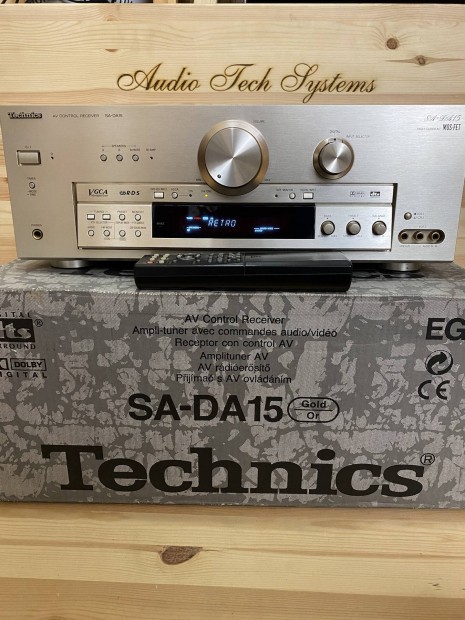 Technics SA-DA15 RDS rdis 5.1 hzimozi erst gyri dobozban. 