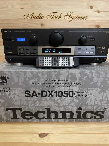 Technics SA-DX1050 Dobozos 5.1 házimozi erősítő RDS rádióval.