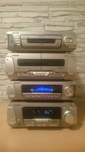 Technics SA-EH750 hifi, erősítő, CD lejátszó, kazettás deck, rádió