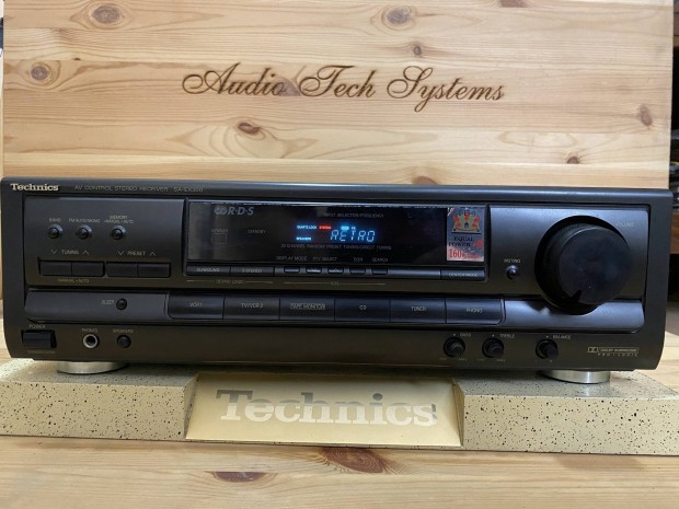 Technics SA-EX300 5.1 RDS funkciós rádiós házimozi erősítő.