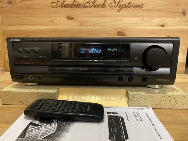Technics SA-EX310 RDS rádiós 5.1 házimozi erősítő