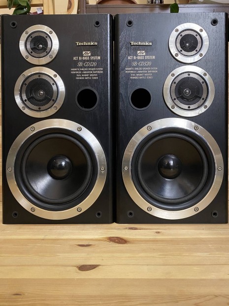 Technics SB-CD320 hrom hangszrs hifi hangfal pr. (3) 03147