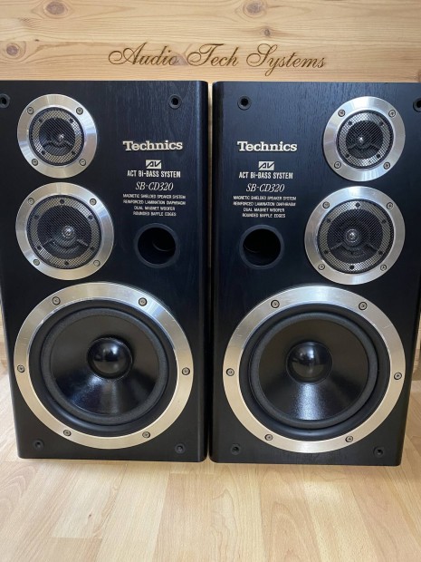 Technics SB-CD320 hrom utas hifi hangfal pr. (2) 29237