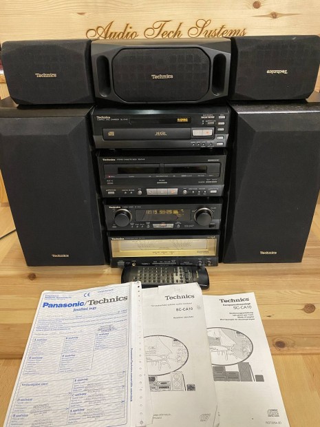 Technics SC-CA10 5.1 hzimozis mini hifi torony