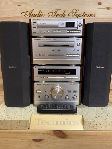 Technics SC-HD81 5 lemezes cd-s micro hifi torony