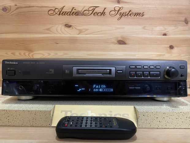 Technics SJ-MD100 minidisc felvevő/lejátszó.