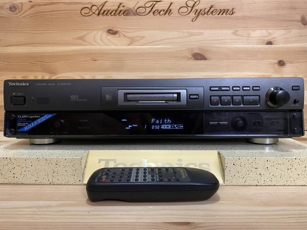 Technics SJ-MD150 optikai ki és bemenetes minidisc felvevő. (2) 02227