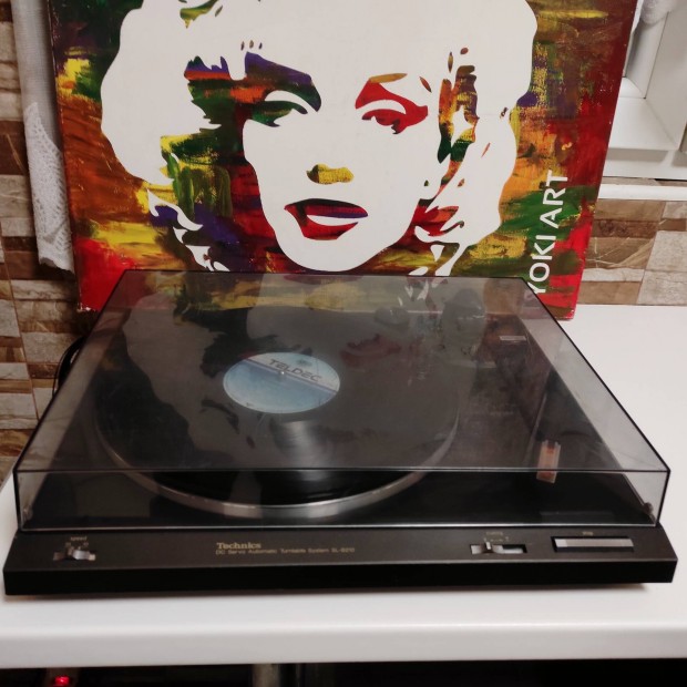 Technics SL-B210 Bakelit Lemezjátszó