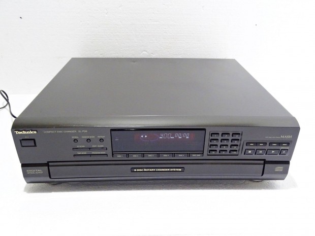 Technics SL-PD6 Disc Player 5 CD-s CD lejtsz