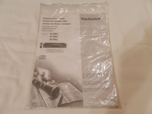 Technics SL-PG5 CD Eredeti service manual
