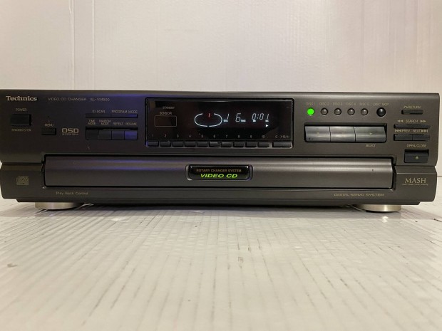 Technics SL-VM500 5 lemezes video cd lejátszó. 
