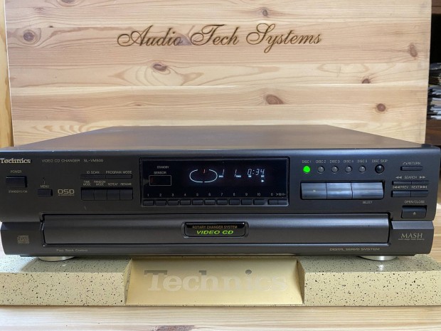 Technics SL-VM500  t lemezes video s audio cd lejtsz