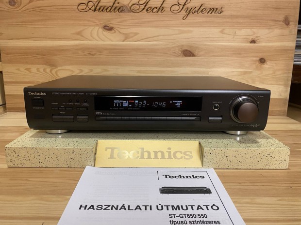 Technics ST-GT550 RDS-s radi tuner. 