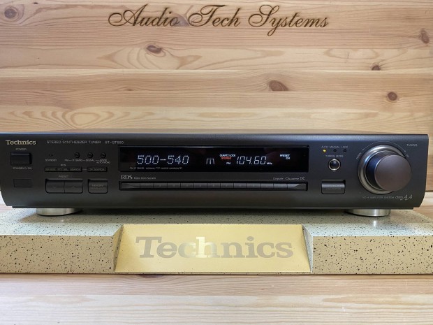 Technics ST-GT650 RDS-s hifi sztere rdi tuner. 