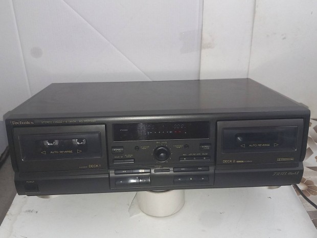 Technics TR373 két kazettas oda-vissza játszó magnó deck