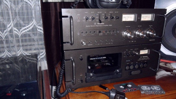 Technics Vintage stúdió 110 W 4 hangfalas végerősítő /fenti RS 9900 jó