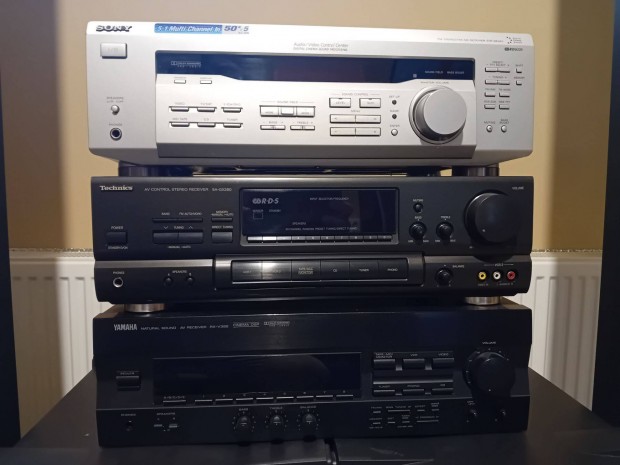 Technics, Yamaha rádiós erősítő, Sony 5.1