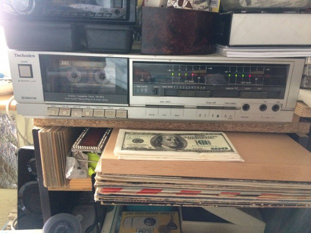 Technics kazettás deck lejátszó