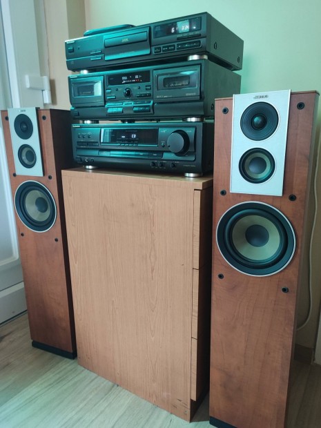 Technics komplett nagy sztereo hifi torony