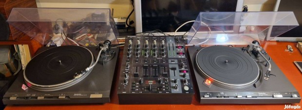 Technics lemezjtsz k DD SL 1210 mk2 motoros s keverk