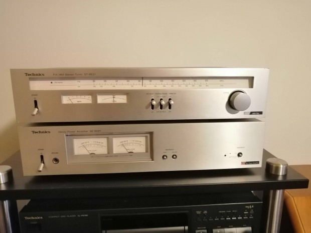 Technics se-9021 vgfok s Technics st-9031 tuner. 