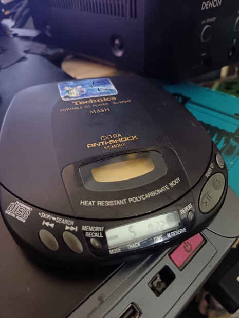 Technics sl-xp 340 cd lejátszó discman cd walkman