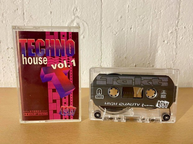Techno House Vol.1 msoros audio magnkazetta