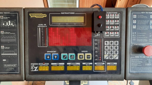 Technogym Runrace bonts, az r 1 gumibakra vonatkozik. hibtlan kompl