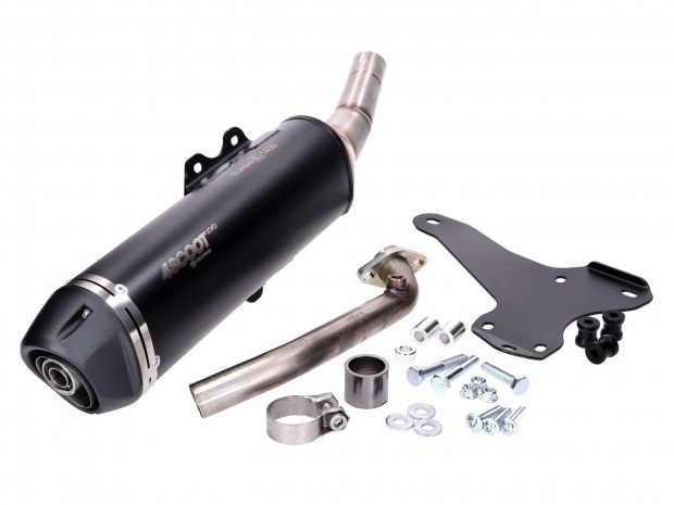 Tecnigas 4SCOOT Evo fekete kipufog Sym Joymax / Piaggio GTS 300i CBP-