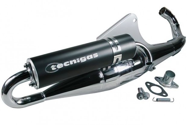 Tecnigas RS kipufog, Piaggio Maxi 125/150/180, krm