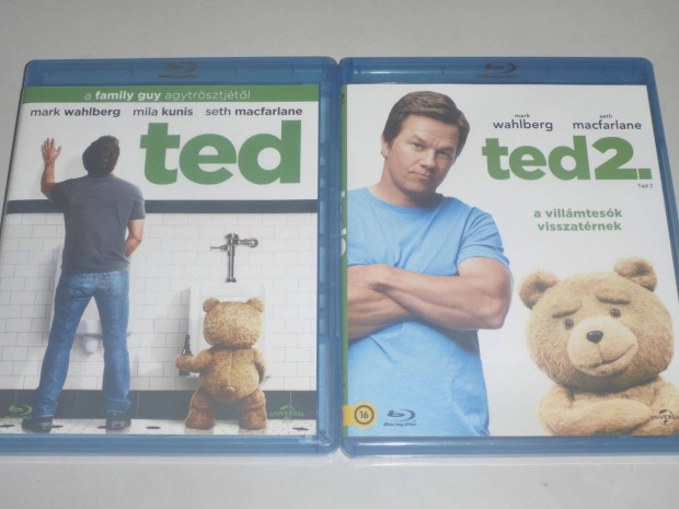 Ted 1. 2. blu-ray film