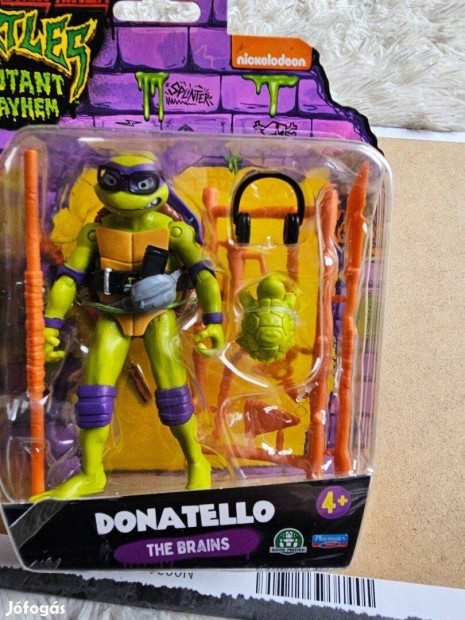 Teenage Mutant Ninja Donatello j dobozos figura Ha szeretnd a term