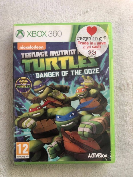 Teenage Mutant Ninja Turtles Danger of The Ooze Xbox 360