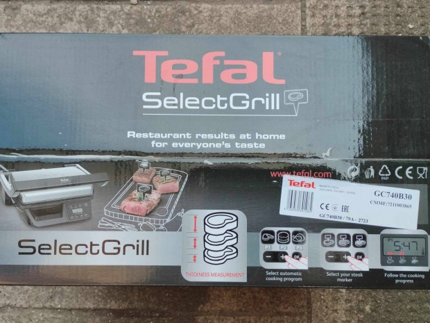 Tefal Select Grill elektromos grillst