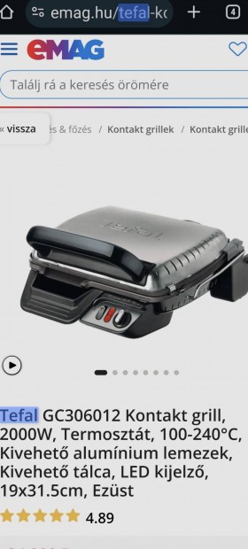 Tefal grill st elad 