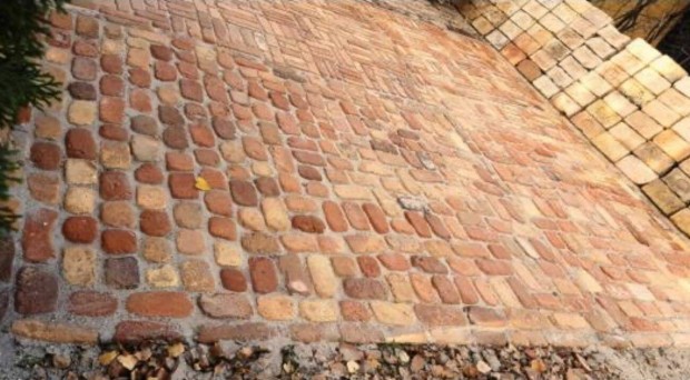 Tégla Viakolor térkő járólap fix.10.hasáb Orsz. Akciós Száll. 30e Ft