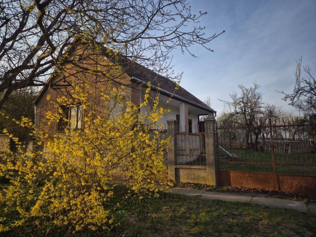 T�gla �p�t�s� 1 szoba konyh�s, b�v�thet� h�z elad� 2614 nm-es telken!